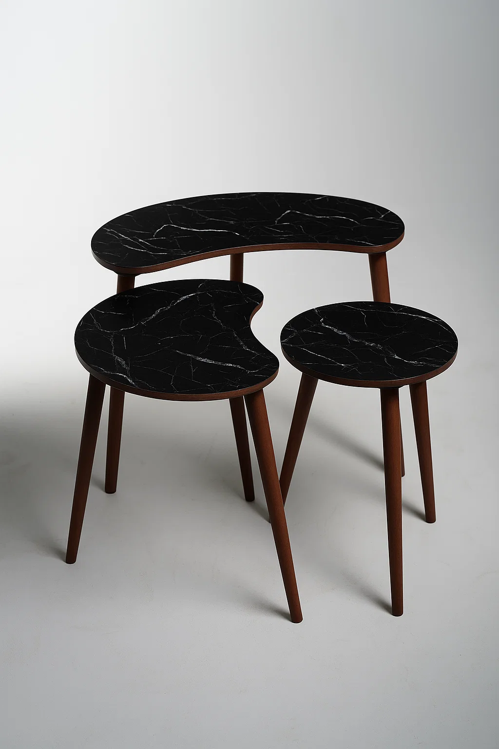 AYGE ™ Berlin 3lü Zigon Sehpa %100 MDF
