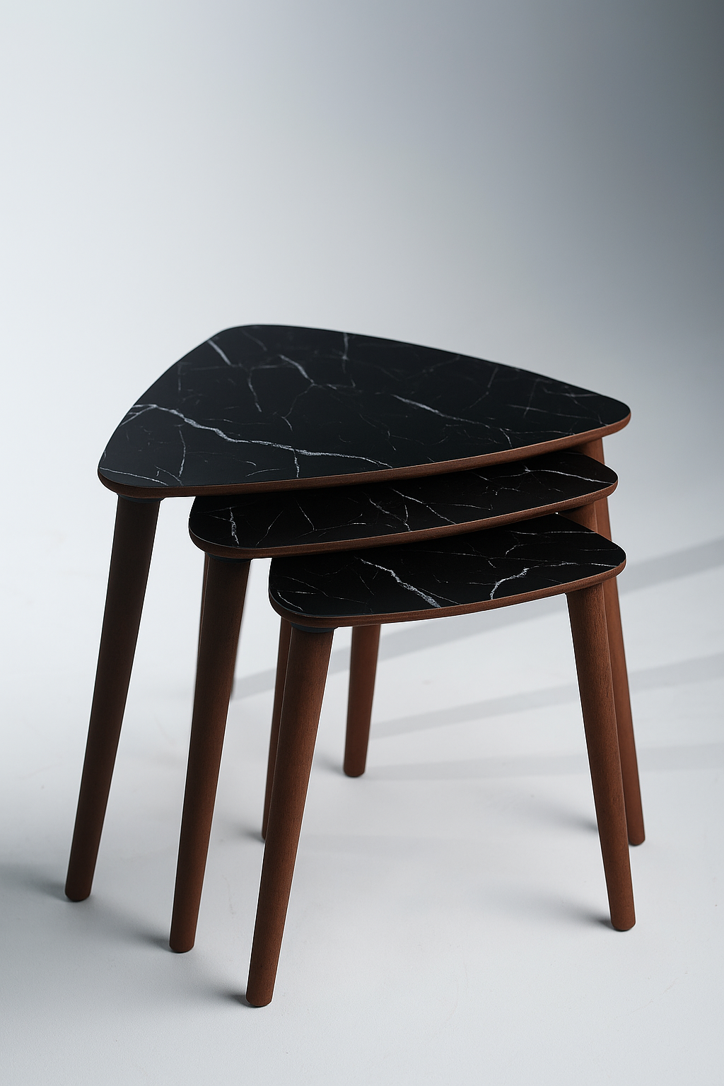 AYGE ™ Tokyo 3lü Zigon Sehpa %100 MDF
