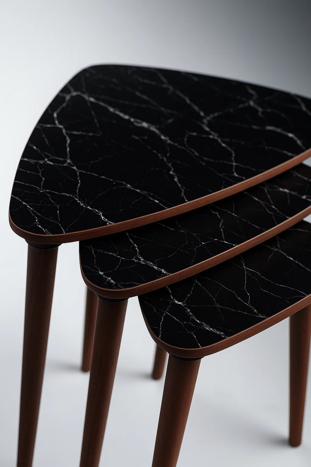 AYGE ™ Tokyo 3lü Zigon Sehpa %100 MDF
