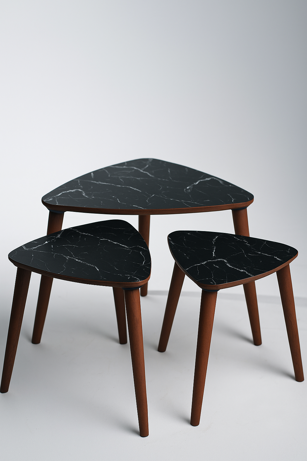AYGE ™ Tokyo 3lü Zigon Sehpa %100 MDF