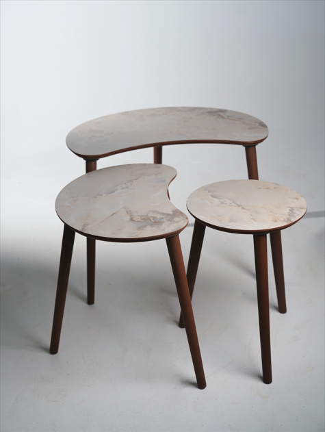 AYGE ™ Berlin 3lü Zigon Sehpa %100 MDF