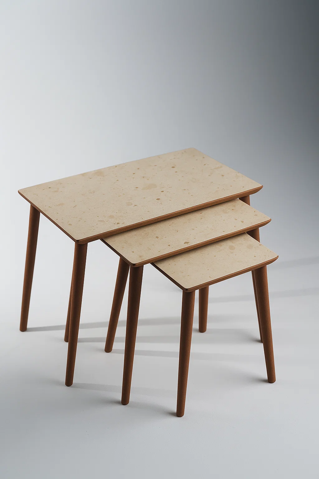 AYGE™ İstanbul 3lü Zigon Sehpa %100 MDF