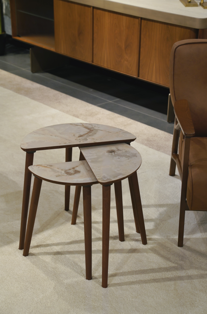 AYGE™ Roma 3lü Zigon Sehpa %100 MDF
