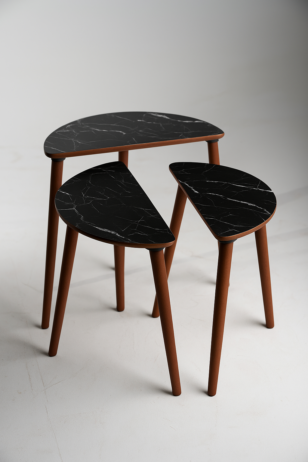 AYGE™ Roma 3lü Zigon Sehpa %100 MDF