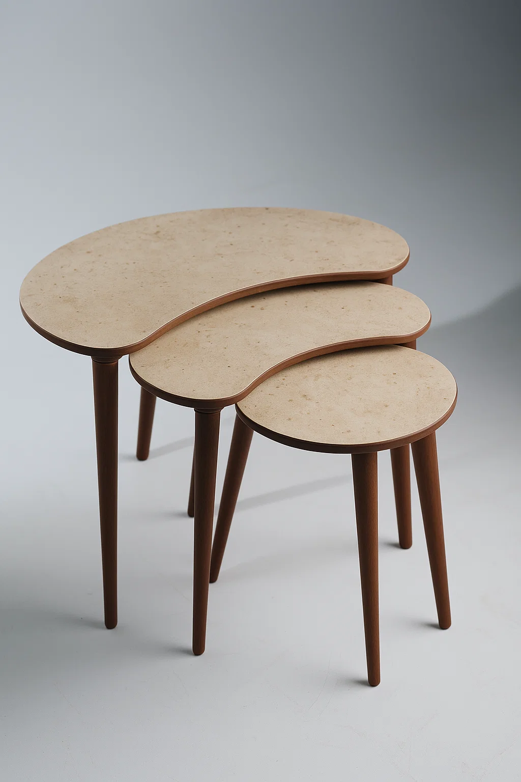 AYGE ™ Berlin 3lü Zigon Sehpa %100 MDF