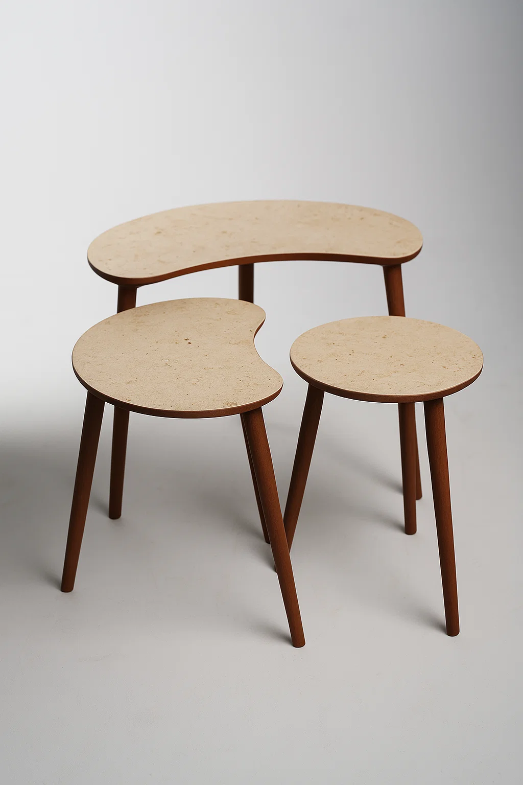 AYGE ™ Berlin 3lü Zigon Sehpa %100 MDF