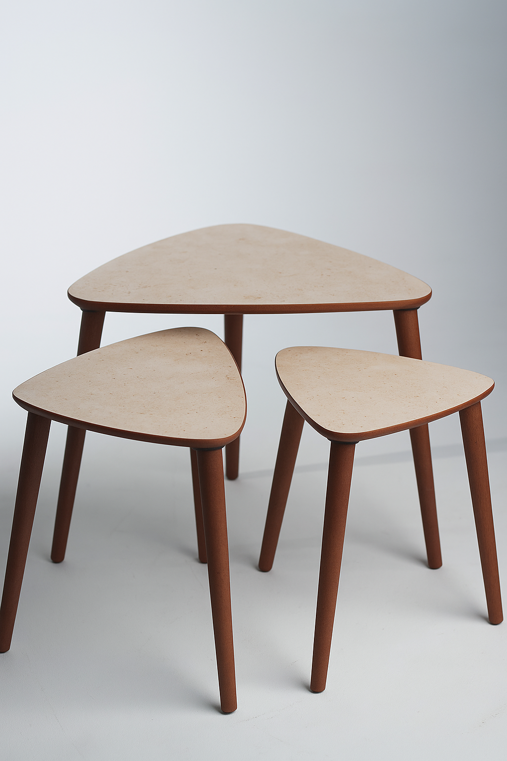 AYGE ™ Tokyo 3lü Zigon Sehpa %100 MDF