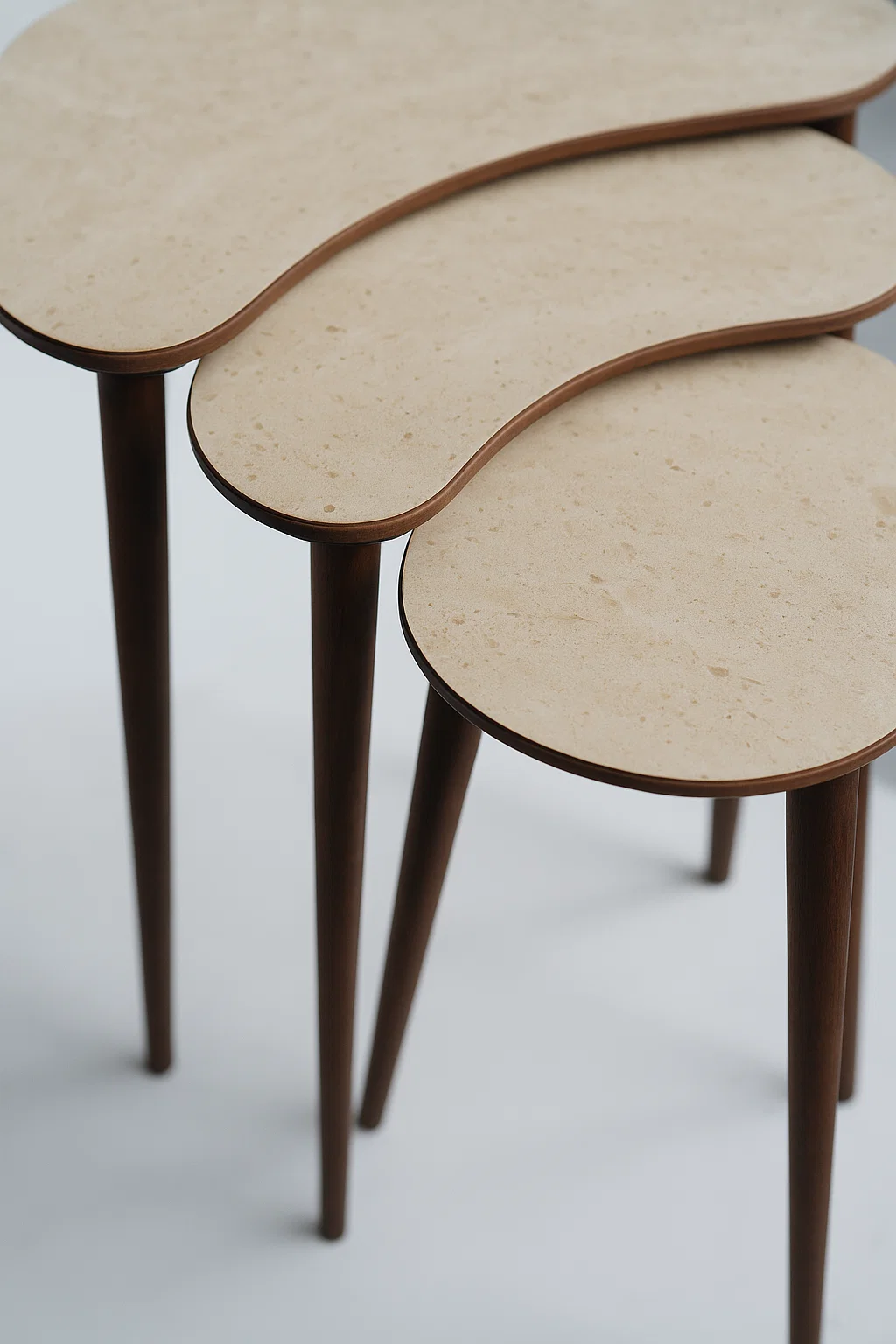 AYGE ™ Berlin 3lü Zigon Sehpa %100 MDF