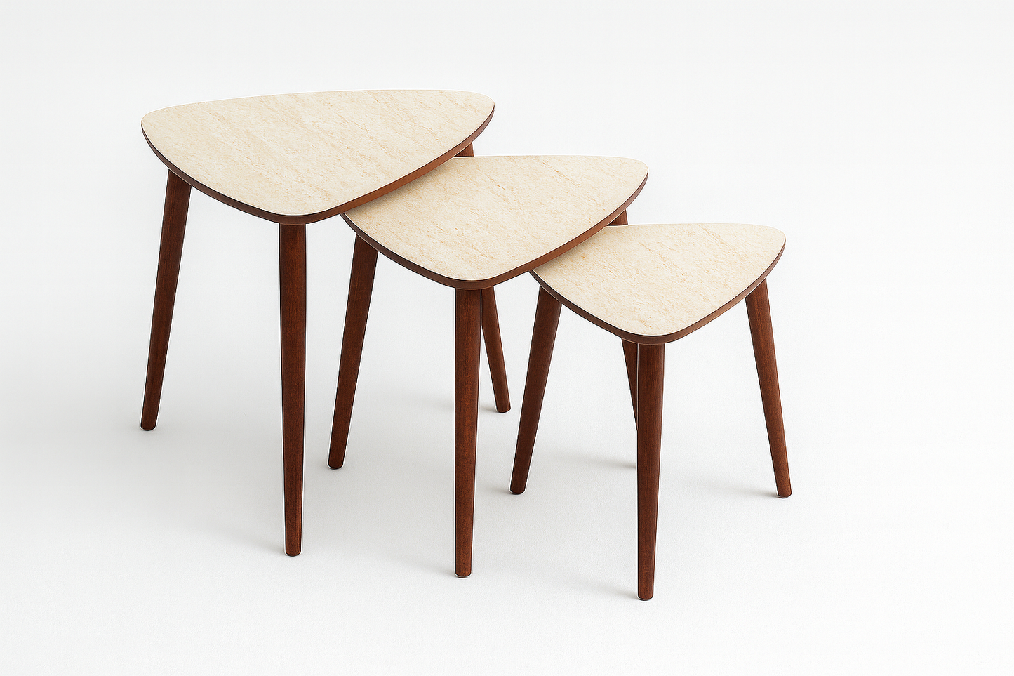 AYGE ™ Tokyo 3lü Zigon Sehpa %100 MDF