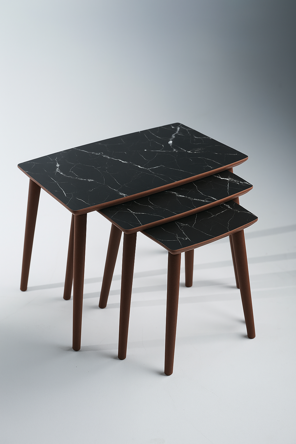 AYGE™ İstanbul 3lü Zigon Sehpa %100 MDF