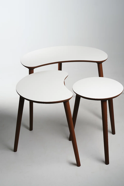 AYGE ™ Berlin 3lü Zigon Sehpa %100 MDF