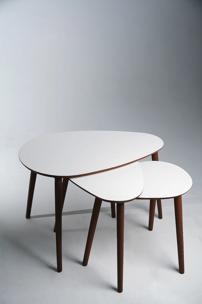 AYGE ™ Paris 3lü Zigon Sehpa %100 MDF