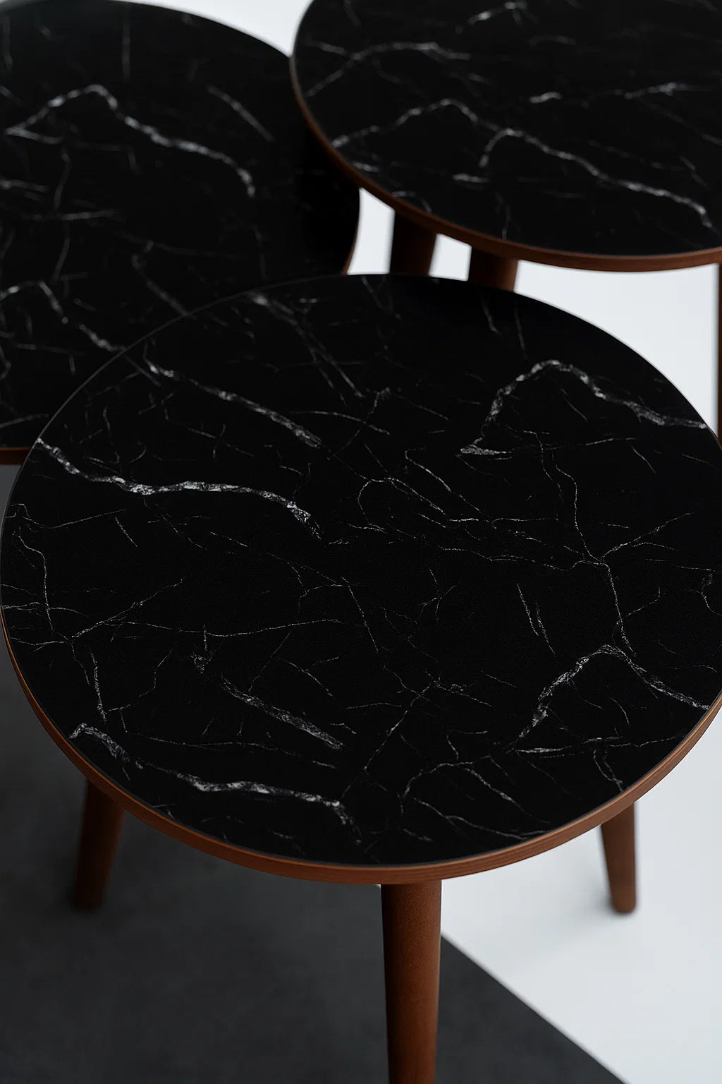 AYGE ™ Madrid 3lü Zigon Sehpa %100 MDF