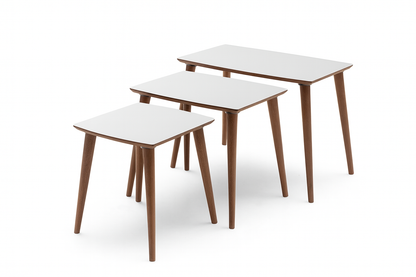 AYGE™ İstanbul 3lü Zigon Sehpa %100 MDF
