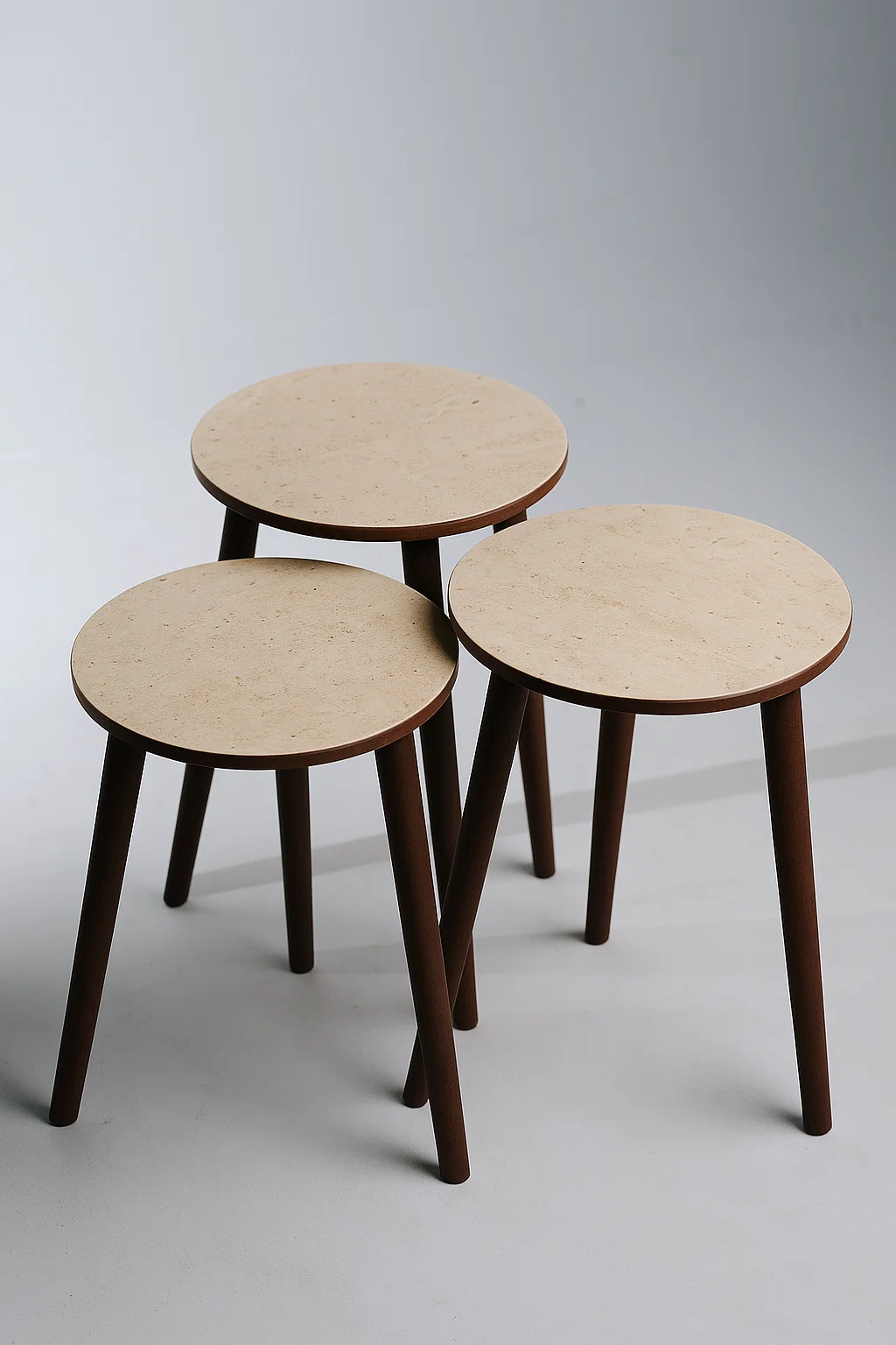 AYGE ™ Madrid 3lü Zigon Sehpa %100 MDF