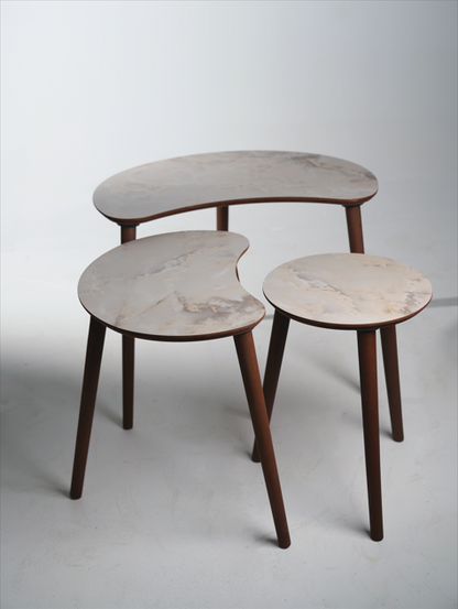 AYGE ™ Berlin 3lü Zigon Sehpa %100 MDF