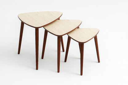AYGE ™ Tokyo 3lü Zigon Sehpa %100 MDF