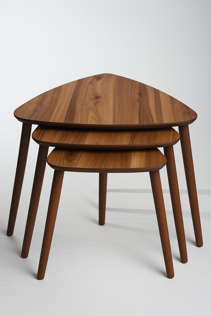 AYGE ™ Tokyo 3lü Zigon Sehpa %100 MDF